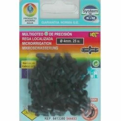 Connecteur D'irrigation Goutte à Goutte Microtube Microtube 4 Mm Polypropylène S&M 25 Pz 544453