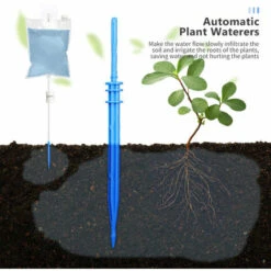 HAPPYSHOPPING 2L Abreuvoir Automatique Pour Plantes En Pot Dispositifs D'arrosage Automatique Double Systeme De Kit D'irrigation Goutte A Goutte A Degagement Lent Pour Plantes D'interieur En Plein Air, Modele: 2L -Promos Arrosage automatique Magasin 42143257 3