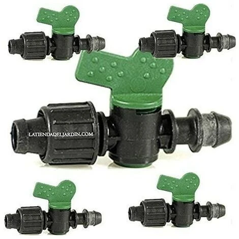 SUINGA Pack 5 X Ruban Goutte à Goutte Arrosage 16mm à Douille 1 SUINGA Pack 5 X Ruban Goutte à Goutte Arrosage 16mm à Douille