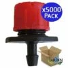 SUINGA Pack 5000 X Goutteur Réglable 0 à 70 Litres/heure, Rouge