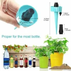 TANABATA Arrosage Goutte à Goutte, 21 Pcs Irrigation Goutte à Goutte Avec SystèMe D'Arrosage à LibéRation Lente, Irrigation Goutte à Goutte Kit Pour Les Plantes D'IntéRieur Et D'ExtéRieur (Couleur Aléatoire) -Promos Arrosage automatique Magasin 42486627 3