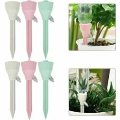 Auto-arrosage Spike Automatique Goutte à Goutte Automatiser Arrosage Fontainebleau Arrosage De Plante DIY Goutte à Goutte Irrigation Couleur Aléatoire 6pcs -Promos Arrosage automatique Magasin 42714006 4