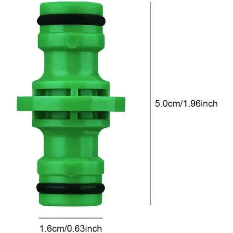 Raccords De Tuyau D'arrosage Raccords De Tuyau D'arrosageRaccords De Tuyau D'arrosage De Vanne De Régulation De Débit D'eau Accessoire Et Raccord Goutte à Goutte6pièces Irisfr (vert) 3 Raccords De Tuyau D'arrosage Raccords De Tuyau D'arrosageRaccords De Tuyau D'arrosage De Vanne De Régulation De Débit D'eau Accessoire Et Raccord Goutte à Goutte6pièces Irisfr (vert) – Image 3