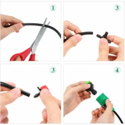 SUPERSELLER Kit D'arrosage Goutte à Goutte 15m DIY Économiser L'eau Automatique Micro Système D'irrigation Goutte À Goutte Jardin Serre Irrigation Spray Auto-Arrosage Kits, Multicolore - Multicolore -Promos Arrosage automatique Magasin 48931526 4