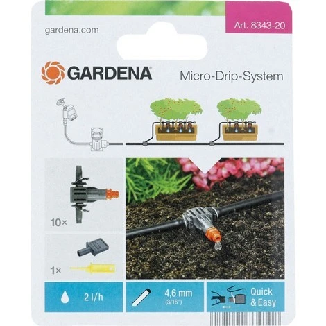 Gardena Goutteur De Rangée 2 L-paquets De 10 1 Gardena Goutteur De Rangée 2 L-paquets De 10