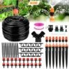 LITREVE Kit Système D'irrigation DIY Jardinage 40M Goutte à Goutte Jardin Système D'Arrosage Pour Jardin, Pelouse, Paysage, Potager