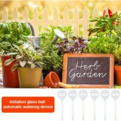 VERSAILLESFR 12 PièCes Plante Arrosage Ampoules Automatique Auto-Arrosage Globes En Plastique Boules Jardin Dispositif D'eau Arrosage Ampoules Pour Plante, Versailles 8 VERSAILLESFR 12 PièCes Plante Arrosage Ampoules Automatique Auto-Arrosage Globes En Plastique Boules Jardin Dispositif D'eau Arrosage Ampoules Pour Plante, Versailles -Promos Arrosage automatique Magasin 50932460 4