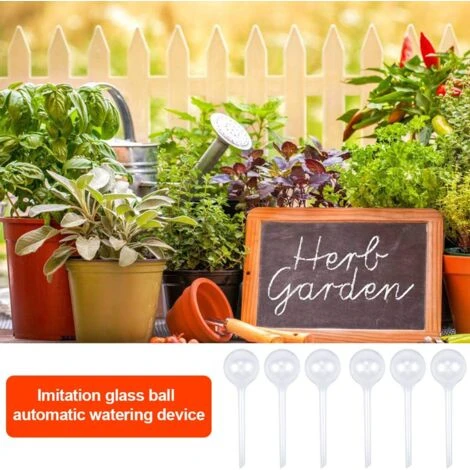 VERSAILLESFR 12 PièCes Plante Arrosage Ampoules Automatique Auto-Arrosage Globes En Plastique Boules Jardin Dispositif D'eau Arrosage Ampoules Pour Plante, Versailles 4 VERSAILLESFR 12 PièCes Plante Arrosage Ampoules Automatique Auto-Arrosage Globes En Plastique Boules Jardin Dispositif D'eau Arrosage Ampoules Pour Plante, Versailles – Image 4