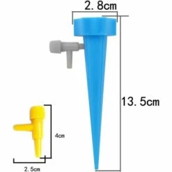 VERSAILLESFR Goutte à Goutte Bouteille, Irrigation Goutte à Goutte Bouteille, Arroseur Automatique Plantes, Arrosage Goutte A Goutte, Avec Vannes De Régulation, Pour Jardin Maison Intérieur Extérieur, Versailles -Promos Arrosage automatique Magasin 50932888 5