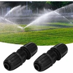 Connecteur D'eau Droit équipement D'arrosage De Jardin Raccord D'irrigation Goutte à Goutte,Irisfr,10Pcs -Promos Arrosage automatique Magasin 50943448 3