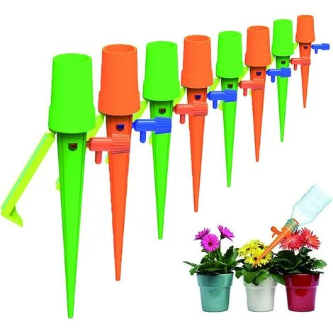 GDRHVFD 10Pcs Goutte À Goutte Bouteille, Arroseur Automatique De Plantes - Irrigation Goutte À Goutte Bouteille, Arroseur Automatique Plantes, Arrosage Goutte A Goutte, Avec Vannes De Régulation 1 GDRHVFD 10Pcs Goutte À Goutte Bouteille, Arroseur Automatique De Plantes - Irrigation Goutte À Goutte Bouteille, Arroseur Automatique Plantes, Arrosage Goutte A Goutte, Avec Vannes De Régulation