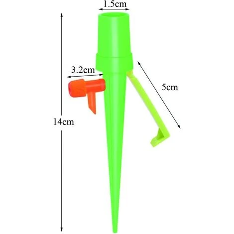 GDRHVFD 10Pcs Goutte À Goutte Bouteille, Arroseur Automatique De Plantes - Irrigation Goutte À Goutte Bouteille, Arroseur Automatique Plantes, Arrosage Goutte A Goutte, Avec Vannes De Régulation 2 GDRHVFD 10Pcs Goutte À Goutte Bouteille, Arroseur Automatique De Plantes - Irrigation Goutte À Goutte Bouteille, Arroseur Automatique Plantes, Arrosage Goutte A Goutte, Avec Vannes De Régulation – Image 2