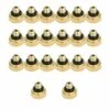 GDRHVFD Lot De 20 0.4 Mm Buse De Brumisation En Laiton, Buse De Pulvérisation De Brumisation À Économie D'Eau, Pour Système De Refroidissement Extérieur, Serre (20 * Buse)
