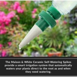 SUPERMARKET Ensemble De 8 Pointes D'arrosage Pour Plantes En Céramique | Abreuvoir Automatique | Dispositifs D'arrosage Des Plantes | Système D'arrosage | Kit D'irrigation Goutte à Goutte ,Superma 6 SUPERMARKET Ensemble De 8 Pointes D'arrosage Pour Plantes En Céramique | Abreuvoir Automatique | Dispositifs D'arrosage Des Plantes | Système D'arrosage | Kit D'irrigation Goutte à Goutte ,Superma -Promos Arrosage automatique Magasin 51013696 2