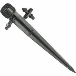 Aaren 360 Degrés Réglable 10pcs Goutteurs Débit D'eau D'irrigation Goutte à Goutte Sur Piquet Système Emitter Facile à Configurer，Irisfr