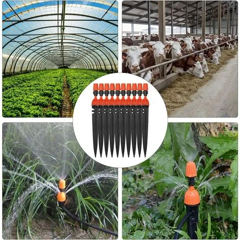 Arrosages Automatique Goutte à Goutte Micro Asperseur Arrosage Système D'Irrigation Réglable Kit Irrigation Potager Arroseurs Plante Dispositifs Pour Arrosage Jardin Paysage 10 PCS (20CM),Irisfr 5 Arrosages Automatique Goutte à Goutte Micro Asperseur Arrosage Système D'Irrigation Réglable Kit Irrigation Potager Arroseurs Plante Dispositifs Pour Arrosage Jardin Paysage 10 PCS (20CM),Irisfr – Image 5