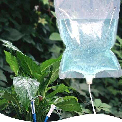 Dispositifs D'arrosage Automatique Avec Sac D'eau De 3,5 L, Kit D'irrigation Goutte à Goutte Automatique Avec Interrupteur De Contrôle Réglable Pour Plantes D'intérieur Et D'extérieur Lilaris Lot De 2,Irisfr 2 Dispositifs D'arrosage Automatique Avec Sac D'eau De 3,5 L, Kit D'irrigation Goutte à Goutte Automatique Avec Interrupteur De Contrôle Réglable Pour Plantes D'intérieur Et D'extérieur Lilaris Lot De 2,Irisfr – Image 2