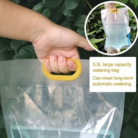 Dispositifs D'arrosage Automatique Avec Sac D'eau De 3,5 L, Kit D'irrigation Goutte à Goutte Automatique Avec Interrupteur De Contrôle Réglable Pour Plantes D'intérieur Et D'extérieur Lilaris Lot De 2,Irisfr 5 Dispositifs D'arrosage Automatique Avec Sac D'eau De 3,5 L, Kit D'irrigation Goutte à Goutte Automatique Avec Interrupteur De Contrôle Réglable Pour Plantes D'intérieur Et D'extérieur Lilaris Lot De 2,Irisfr – Image 5