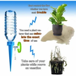 Irrigation Goutte à Goutte Kit,Kit D'Irrigation Goutte,Arroseur Automatique Plantes, Arrosage Goutte A Goutte, Avec Vannes De Régulation, Pour Jardin Maison Intérieur Extérieur 12 Pièces，Irisfr -Promos Arrosage automatique Magasin 51218225 4