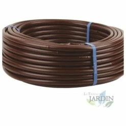SUINGA Tuyau D'arrosage Goutte à Goutte 16mm à 33cm Marron, 25 Mètres