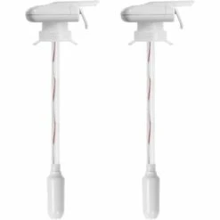 LITZEE 2 Pièces Distributeur De Boisson Automatique Gadget Robinet électrique Magique Portable Robinet Magique Distributeur De Boissons Boisson Automatique Paille Eau Jus De Lait Bière Bouteille De Boisson