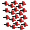 Lot De 20 Goutteurs Auto-régulant Auto-perçant Rouge - 8lh - Jardiboutique - Rouge