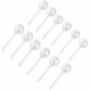 KARTOKNER 12 PièCes Plante Arrosage Ampoules Automatique Auto-Arrosage Globes En Plastique Boules Jardin Dispositif D'eau Arrosage Ampoules Pour Plante (Petit, Transparent)
