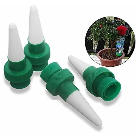 Kit D'arrosage Goutte à Goutte,Automatique Plante D'irrigation D'eau Distributeur Cône En Céramique Tête Plante Verseur Goutte à Goutte D'irrigation Pour Jardin, Plante D'intérieur, Fleurs 4 Pièces,Fontainebleau 1 Kit D'arrosage Goutte à Goutte,Automatique Plante D'irrigation D'eau Distributeur Cône En Céramique Tête Plante Verseur Goutte à Goutte D'irrigation Pour Jardin, Plante D'intérieur, Fleurs 4 Pièces,Fontainebleau