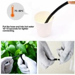 ECHOO 100pcs Micro-asperseur D'irrigation Goutte à Goutte, 360 Degrés 8 Trous D'eau Flux Irrigation Emetteurs Pour Tube De 1/4 (4-7mm), Pour Système D'irrigation Goutte à Goutte De Jardin, Vert 9 ECHOO 100pcs Micro-asperseur D'irrigation Goutte à Goutte, 360 Degrés 8 Trous D'eau Flux Irrigation Emetteurs Pour Tube De 1/4 (4-7mm), Pour Système D'irrigation Goutte à Goutte De Jardin, Vert -Promos Arrosage automatique Magasin 52470437 5