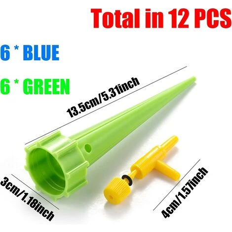 Distributeur Eau Plantes Betterlife 12 Pièces Pot Système D'Irrigation Vanne Régulation Irrigation Goutte Vanne De Régulation Dispositif D'Auto Irrigation Ensemble D'Irrigation Réglable Abreuvoir Automatique Pour Plantes 2 Distributeur Eau Plantes Betterlife 12 Pièces Pot Système D'Irrigation Vanne Régulation Irrigation Goutte Vanne De Régulation Dispositif D'Auto Irrigation Ensemble D'Irrigation Réglable Abreuvoir Automatique Pour Plantes – Image 2