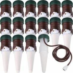 BEARSU Arrosage Stakes Automatique Système D'Arrosage, Irrigation Par Égouttement Automatique De Plante Libération Lente Pour Plantes D'Intérieur Ou D'Extérieur (Pack De 16)