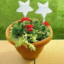 2PCS Triomphe Plastique Dispositifs D'Arrosage Automatique De Plantes，Automatique Bulbes D'Arrosage Goutte à Goutte,Kits D'irrigation Matériel，Bouteille Arrosage Auto-Irrigant -Promos Arrosage automatique Magasin 54384215 4