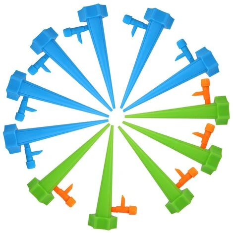 Système D'arrosage Goutte-à-goutte Autonome, Dispositif Automatique Avec Pointes D'irrigation Pour Plantes Et Fleurs D'intérieur, 12 Pièces,Macaron 3 Système D'arrosage Goutte-à-goutte Autonome, Dispositif Automatique Avec Pointes D'irrigation Pour Plantes Et Fleurs D'intérieur, 12 Pièces,Macaron – Image 3