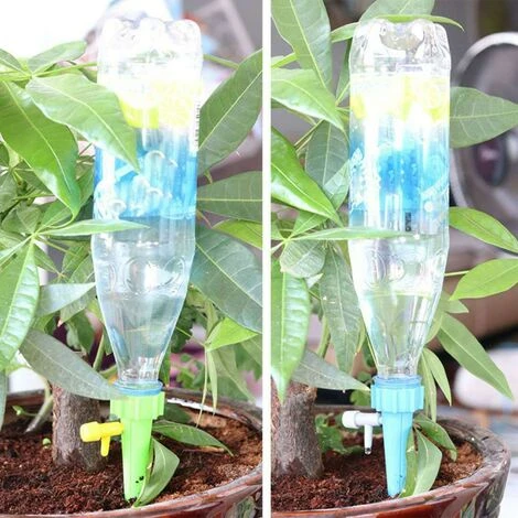 Système D'arrosage Goutte-à-goutte Autonome, Dispositif Automatique Avec Pointes D'irrigation Pour Plantes Et Fleurs D'intérieur, 12 Pièces,Macaron 4 Système D'arrosage Goutte-à-goutte Autonome, Dispositif Automatique Avec Pointes D'irrigation Pour Plantes Et Fleurs D'intérieur, 12 Pièces,Macaron – Image 4