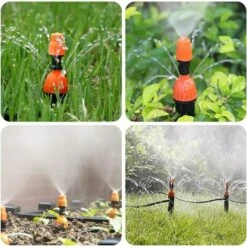 MACARON 20 Buse Réglable D'irrigation Goutte à Goutte Buse D'irrigation Des Plantes De Jardin 360 Degrés Goutteur Atomiseur équipement De Refroidissement/d'irrigation -Promos Arrosage automatique Magasin 54892499 4