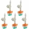 ENLENK 5pcs Arroseur Rotatif Avec Arrosoir Suspendu Pulvérisateur Arrosage Du Jardin Micro Irrigation Goutte à Goutte Raccord Goutteur Pour Arrosage Des Plantes Jardin
