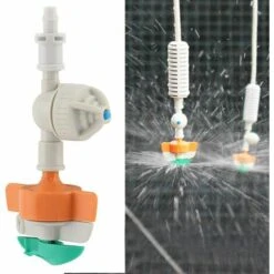 ENLENK 5pcs Arroseur Rotatif Avec Arrosoir Suspendu Pulvérisateur Arrosage Du Jardin Micro Irrigation Goutte à Goutte Raccord Goutteur Pour Arrosage Des Plantes Jardin -Promos Arrosage automatique Magasin 54995095 5