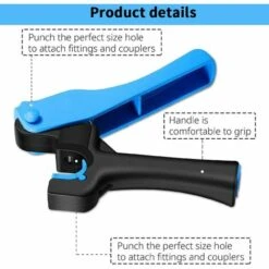 Fei Yu Irrigation Goutte À Goutte Tuyau Perforation Outil D'irrigation Goutte À Goutte Goutteurs Tuyau Montage Outil D'insertion Pour Drip Système De Gicleurs -Promos Arrosage automatique Magasin 55031209 4