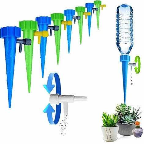 THSINDE 12Pcs Irrigation Goutte à Goutte Kit, Arroseurs Automatiques Plantes Irrigation Système Pour Jardin Maison Intérieur Extérieur -Promos Arrosage automatique Magasin 55060610 1