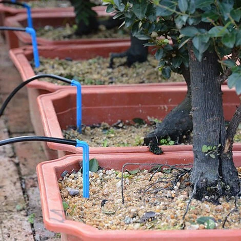 THSINDE DIY Kit Goutte-à-Goutte Pour Plante D'intérieur, Système D'arrosage Automatique Jours De Minuterie Programmable, Idéal Pour L’arrosage Des Plantes Pendant Les Vacances 2 THSINDE DIY Kit Goutte-à-Goutte Pour Plante D'intérieur, Système D'arrosage Automatique Jours De Minuterie Programmable, Idéal Pour L’arrosage Des Plantes Pendant Les Vacances – Image 2