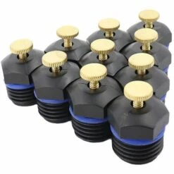 Accessoires De Connecteur De Tuyau De Jardin 1/2 Pouce Mâle Ajustable Eau Arroseur Micro écoulement écoulement Goutte Goutte Goutte Irrigation Goutte D'irrigation D'irrigation 10 Pièces Fontainebleau