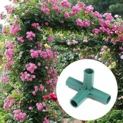 GUAZHUNIFR Connecteur De Cadre,8 Pièces Construction De Cadre De Serre,Connecteurs En Pvc,Durable,Convient Aux Cadres De Serre D'Un DiamèTre De 16 Mm,Aux Tuyaux,Aux Conduites D'Eau,Aux Meubles(3 Voies,4 Voies) -Promos Arrosage automatique Magasin 55737280 5