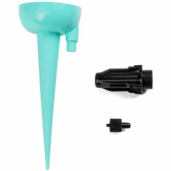 BENOBBY KIDS Dispositif D'arrosage Automatique, 1 Pièce Système D'arrosage Automatique Goutte à Goutte Avec Interrupteur De Valve De Contrôle à Libération Lente Pour L'arrosage Des Plantes à La Maison Et En Vacances, Bleu