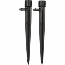 BENOBBY KIDS Système D'arrosage à 8 Trous Réglable à 360 Degrés Kit D'irrigation Goutte à Goutte à Micro-débit, Connecteur Goutte à Goutte Pour Tuyau De 4 Mm/7 Mm