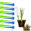 CHANCEY Irrigation Goutte à Goutte Kit, 12Pcs Arrosage Plantes Automatique Avec Vannes Pour Jardin Maison Intérieur Extérieur,SEMAket,(vert+bleu)
