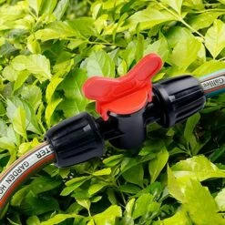 GUAZHUNIFR 20 Pièces Vanne Commutateur D'Irrigation Goutte Tube D'Irrigation PE 16 Mm Raccords Verrouillage Barbelés Vannes Connecteurs Tuyau Vanne Barbelée Jardin - Arrêter/Activer Le Débit D'eau，GU.B/bon -Promos Arrosage automatique Magasin 56116111 4