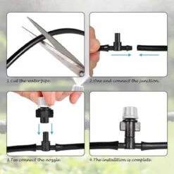 CHANCEY 5 Ensembles Goutteur Irrigation Réglable, Tête De Gicleurs D'irrigation Goutteurs Réglables D'irrigation Arrosage Goutte Pour Jardins Potagers Ou Massifs De Fleurs,SEMAket,gris+noir 7 CHANCEY 5 Ensembles Goutteur Irrigation Réglable, Tête De Gicleurs D'irrigation Goutteurs Réglables D'irrigation Arrosage Goutte Pour Jardins Potagers Ou Massifs De Fleurs,SEMAket,gris+noir -Promos Arrosage automatique Magasin 56150453 3