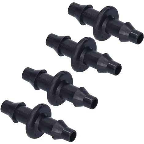 CHANCEY Connecteur De Tuyau à 2 Voies, 100 Pièces 4/7 Connecteur à 2 Voies Connecteur D'irrigation Goutte à Goutte Raccord Accessoires D'irrigation De Jardin,SEMAket,noir 4 CHANCEY Connecteur De Tuyau à 2 Voies, 100 Pièces 4/7 Connecteur à 2 Voies Connecteur D'irrigation Goutte à Goutte Raccord Accessoires D'irrigation De Jardin,SEMAket,noir – Image 4