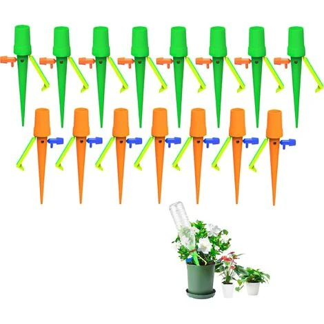 READCLY 15 Pcs Irrigation Goutte à Goutte Kit, Vanne D'eau Réglable Pour Irrigation Automatique, Adapté à L'arrosage Des Plantes D'intérieur Et D'extérieur 1 READCLY 15 Pcs Irrigation Goutte à Goutte Kit, Vanne D'eau Réglable Pour Irrigation Automatique, Adapté à L'arrosage Des Plantes D'intérieur Et D'extérieur