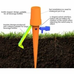 READCLY 15 Pcs Irrigation Goutte à Goutte Kit, Vanne D'eau Réglable Pour Irrigation Automatique, Adapté à L'arrosage Des Plantes D'intérieur Et D'extérieur 6 READCLY 15 Pcs Irrigation Goutte à Goutte Kit, Vanne D'eau Réglable Pour Irrigation Automatique, Adapté à L'arrosage Des Plantes D'intérieur Et D'extérieur -Promos Arrosage automatique Magasin 56690852 2